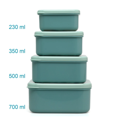 KIOKIDS SET DE RECIPIENTES OSO VERDE SALVIA