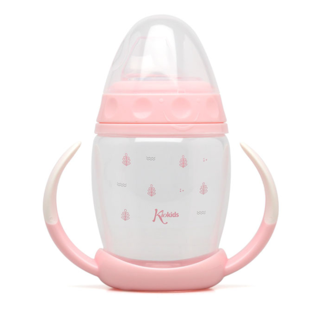 KIOKIDS TAZA APRENDIZAJE 270ML STEP 1 ROSA