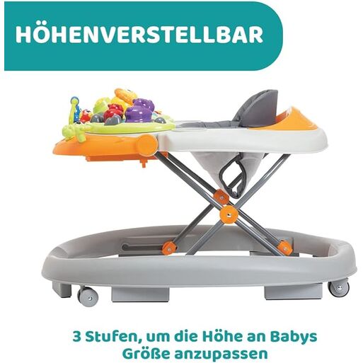 CHICCO ANDADOR WALKY TALKY GREY