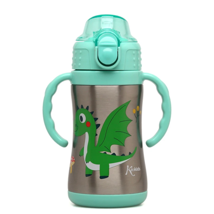 KIOKIDS TAZA 280ML VERDE