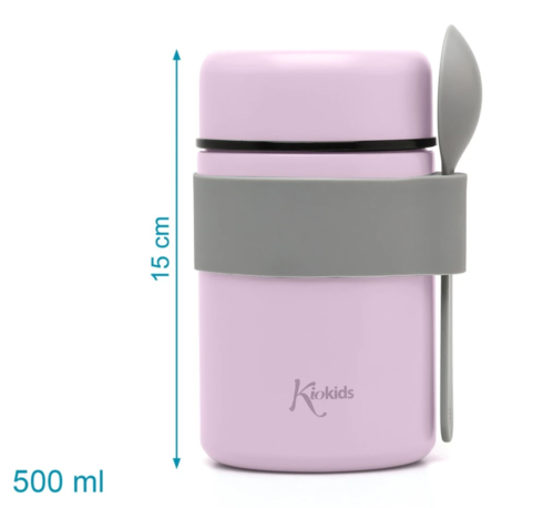 KIOKIDS TERMO SOLIDO 500ML LAVANDA