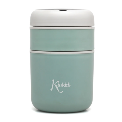 KIOKIDS TERMO 710ML ACERO INOXIDABLE SALVIA