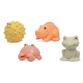 KIOKIDS SET DE 4 ANIMALITOS ANTIMOHO PARA EL BAÑO