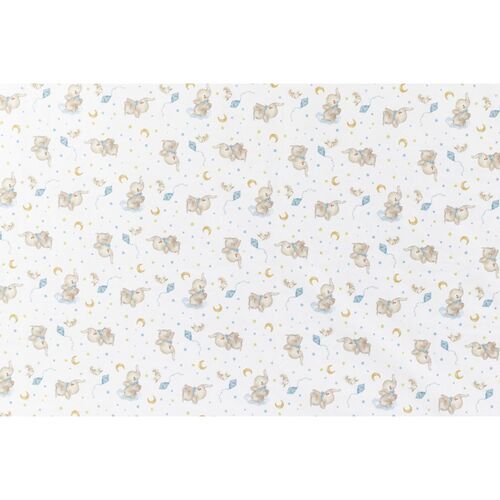 INTERBABY MANTA BORREGUILLO ELEFANTE AZUL