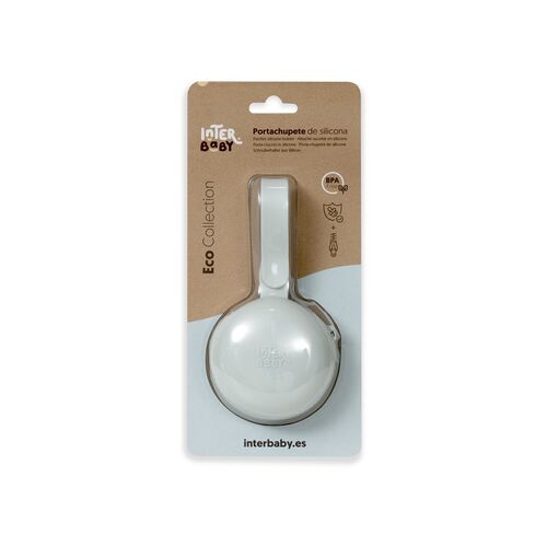 INTERBABY PORTACHUPETE SILICONA AZUL