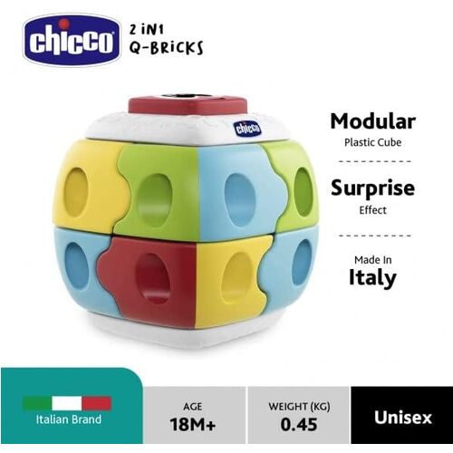 CHICCO TOY S2P Q-BRICKS