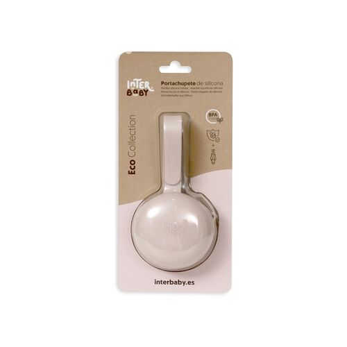 INTERBABY PORTACHUPETE SILICONA ROSA