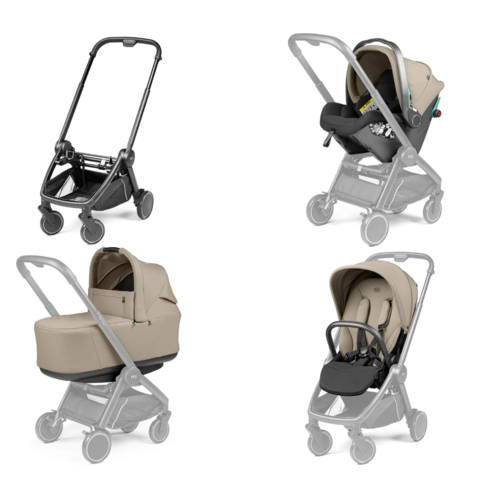 PEG PEREGO CITY LOOP SET VANILLA BLEND+BOLSO