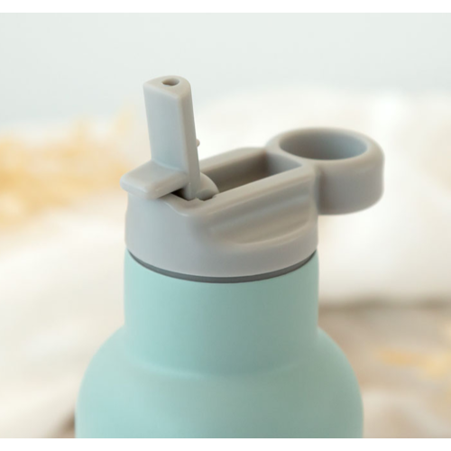 KIOKIDS BOTELLA SALVIA DE ACERO INOXIDABLE 350ML