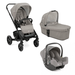 JOIE CHROME DUO + I-SNUG  2 PEBBLE