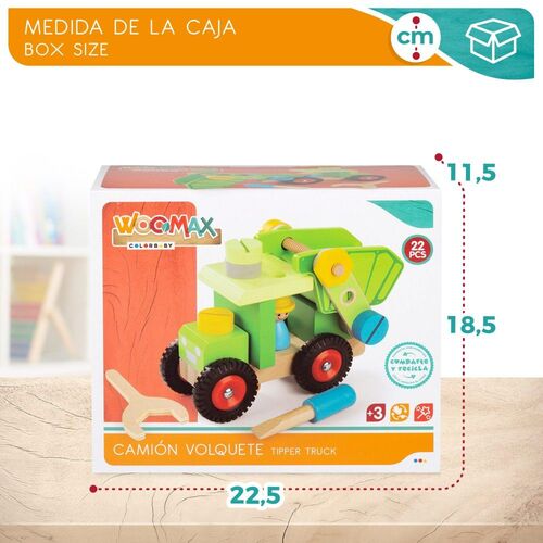 WOOMAX CAMION VOLQUETE