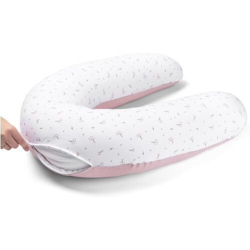 BABYMOOV COJIN LACTANCIA DOOMOO BUDDY FLOR ROSA