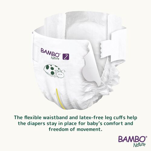 BAMBO NATURE PAÑALES TALLA 1 (2-4Kg)