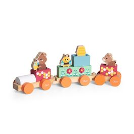 CHICCO JUEGO TREN OSO MADERA