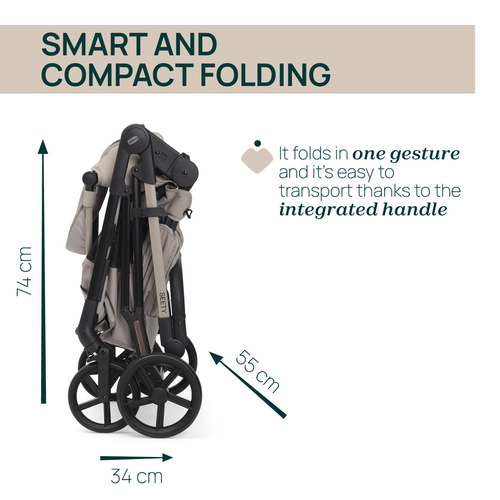 CHICCO SEETY 2 PZAS SILLA+CAPAZO SANDSHELL