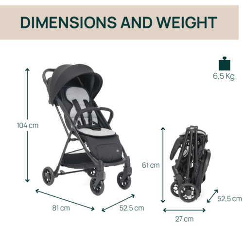 CHICCO SILLA PASEO TAORMINA CHARCOAL