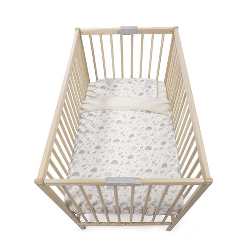 PASITO A PASITO EDREDON+BAJERA+ ALMOHADA 120X60 NARA