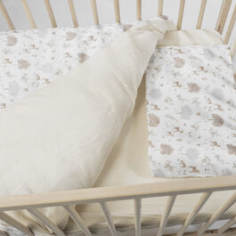 PASITO A PASITO EDREDON+BAJERA+ ALMOHADA 120X60 NARA