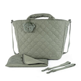 PASITO A PASITO BOLSA CANASTILLA PADDINGTON VERDE