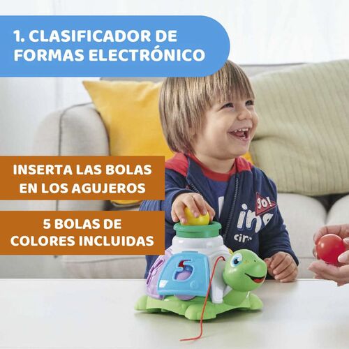 CHICCO TORTUGA ARRASTRA Y JUEGA