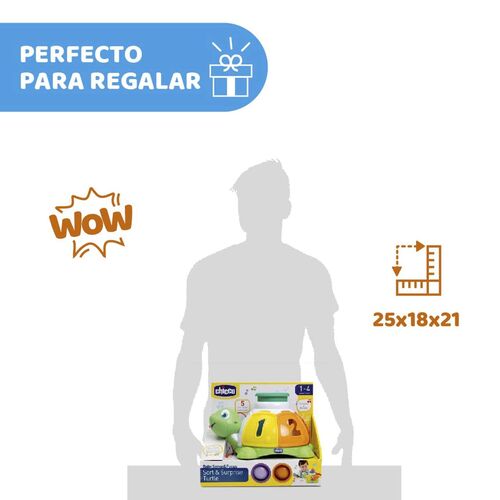 CHICCO TORTUGA ARRASTRA Y JUEGA