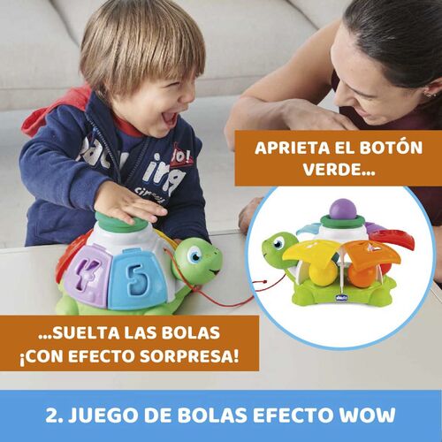 CHICCO TORTUGA ARRASTRA Y JUEGA