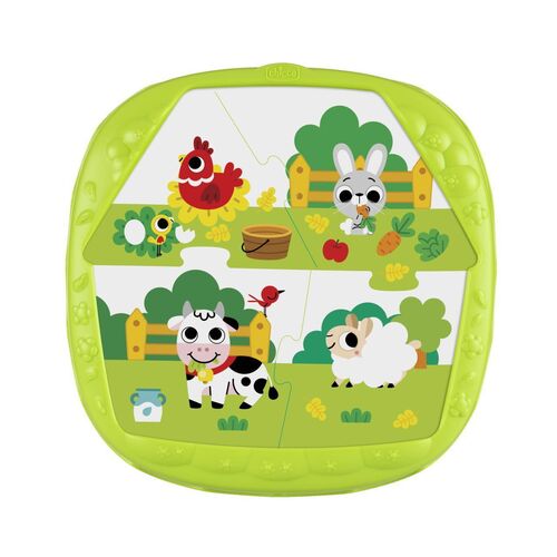 CHICCO 2 EN 1 PUZZLE CASA GRANJA