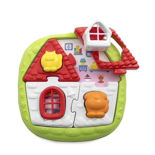 CHICCO 2 EN 1 PUZZLE CASA GRANJA