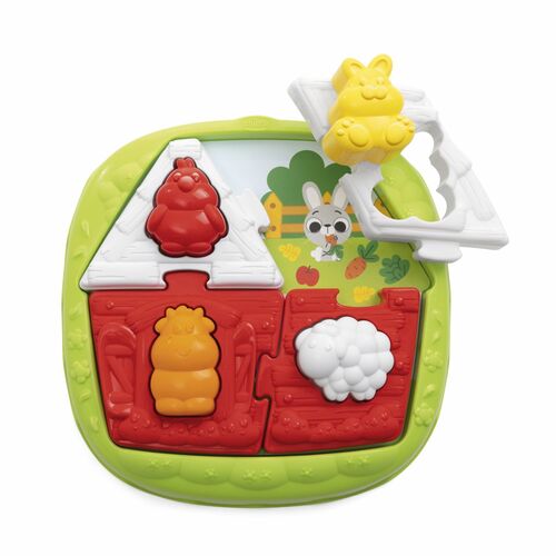 CHICCO 2 EN 1 PUZZLE CASA GRANJA