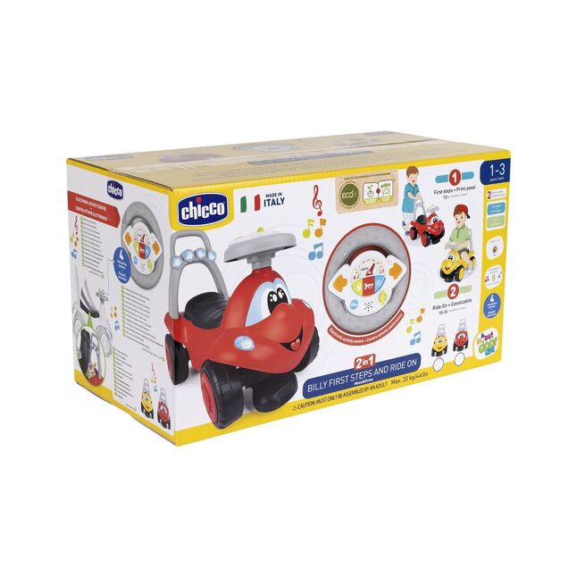 CHICCO BILLY WALK&RIDE ROJO