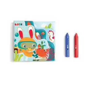 LUDI LIBRO BAÑO PARA COLOREAR