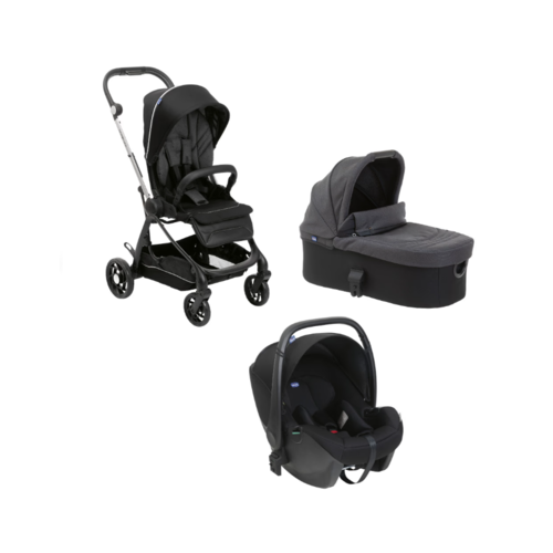 CHICCO TRIO ONE4EVER LIGHT PIRATE BLACK