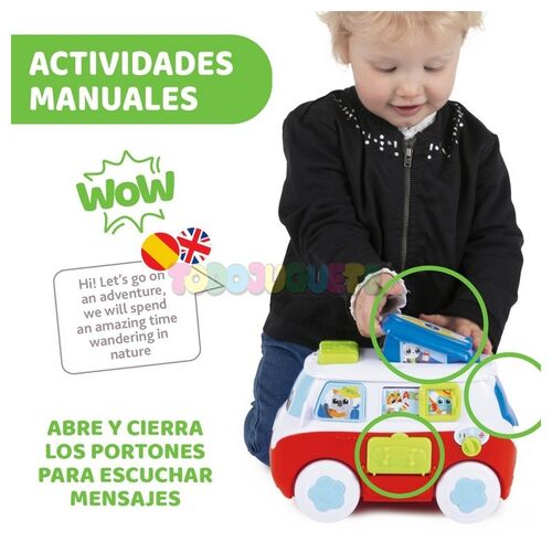 CHICCO MI PRIMERA CARAVANA BILINGÜE