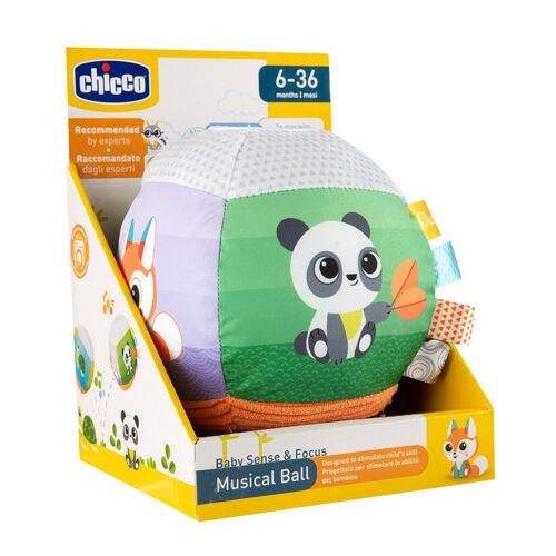 CHICCO PELOTA TEXTIL MUSICAL