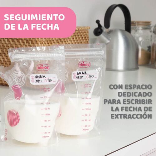 CHICCO BOLSAS LECHE MATERNA 30 PCS