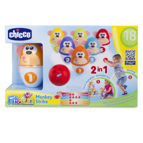 CHICCO SET BOLOS MONKEY STRIKE