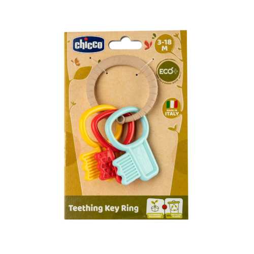 CHICCO TEETHING KEY RING ECO