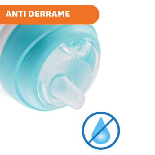 CHICCO VASO TRANSICION AZUL 4M+ 200ML
