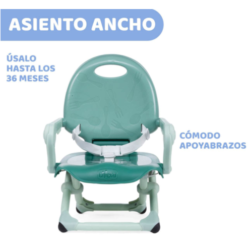 CHICCO COJIN ELEVADOR POCKET SNACK SAGE