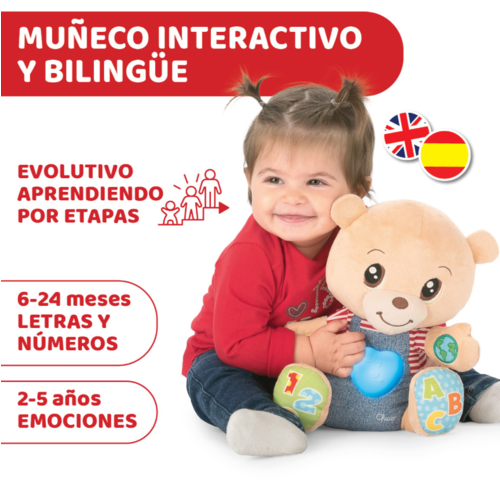 CHICCO TEDDY ENSEÑA EMOCIONES