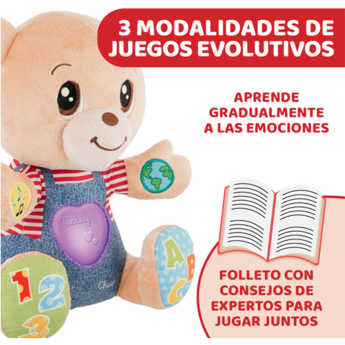 CHICCO TEDDY ENSEÑA EMOCIONES