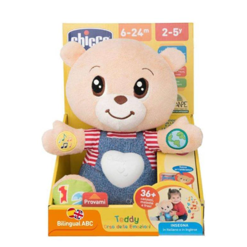 CHICCO TEDDY ENSEÑA EMOCIONES