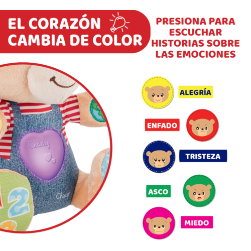 CHICCO TEDDY ENSEA EMOCIONES