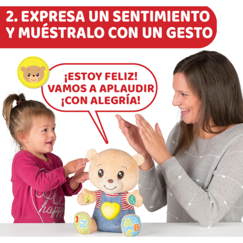 CHICCO TEDDY ENSEÑA EMOCIONES