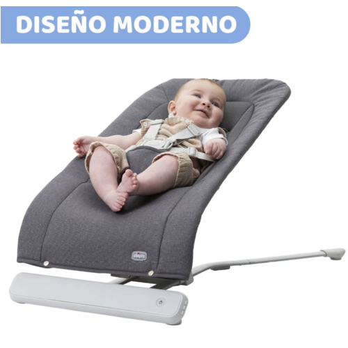 CHICCO HAMACA RHYTHM N SOUND SLATE GREY