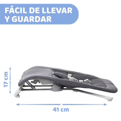 CHICCO HAMACA RHYTHM N SOUND SLATE GREY