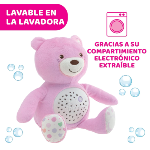 CHICCO PROYECTOR BABY BEAR ROSA