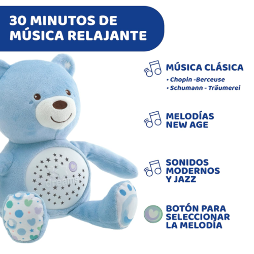 CHICCO PROYECTOR BABY BEAR AZUL