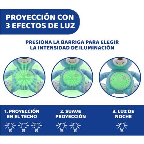 CHICCO PROYECTOR BABY BEAR AZUL