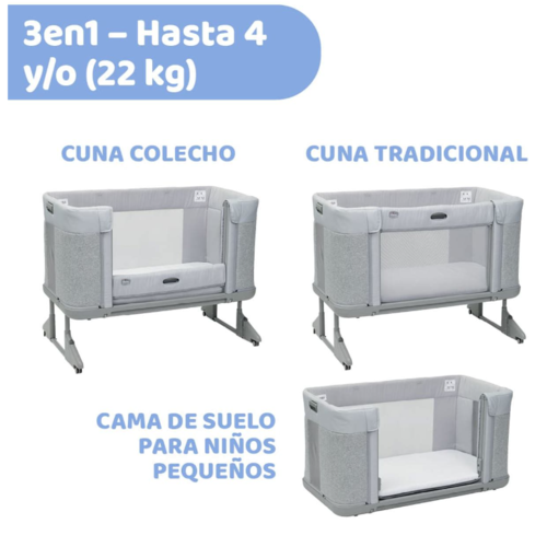 CHICCO NEXT2ME FOREVER ASH GREY